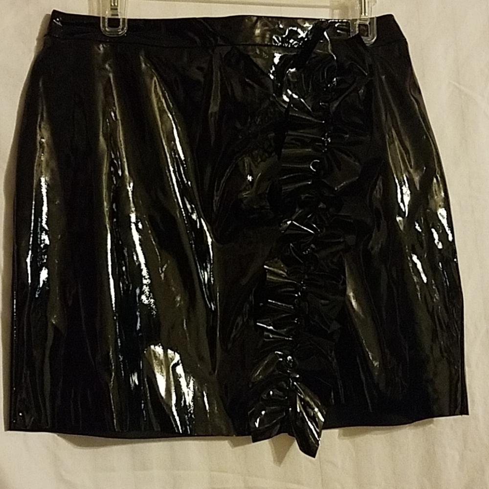 Topshop patent leather skirt , NWOT - Picture 2 of 5